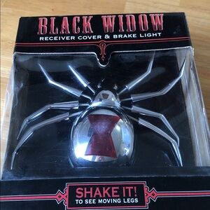 Receiver Cover & Brake Light - Silver and Red